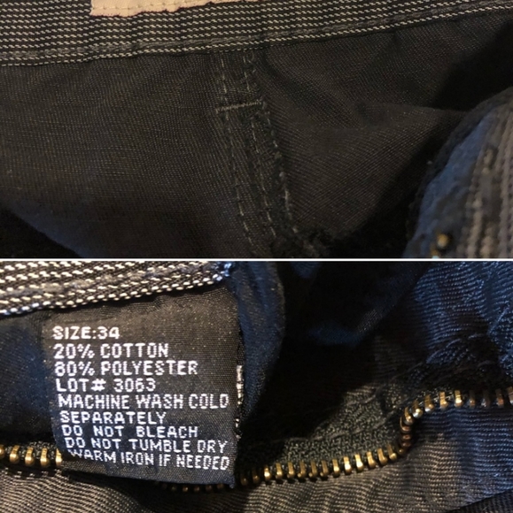 Old Skool - Black Denim Jeans 34(slim) - Picture 2 of 6